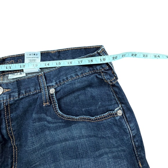 Cinch Black Label 2.0 Relaxed Straight Jeans Dark Wash Mens 40x34 Western - Picture 6 of 10